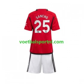 Manchester United Sancho 25 Kind Thuis Tenue 2023-24